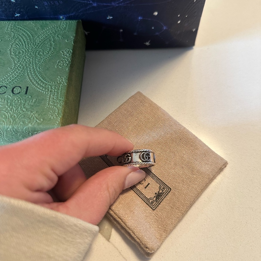 GUCCI double G ring